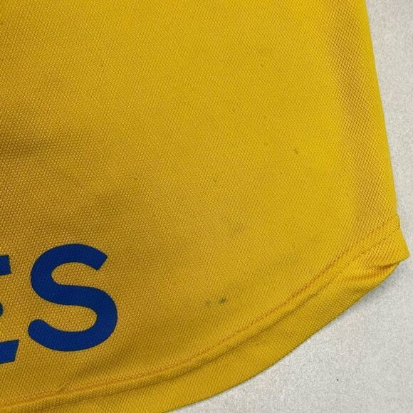 VINTAGE NIKE  Boca Jr 2000 2001 Soccer Futbol Jersey Men XL Yellow Short Sleeve - Picture 10 of 13